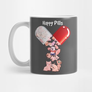 Happu Pill Pig. Mug